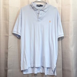 EUC Ralph Lauren light blue polo
